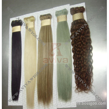 Human Hair Weft (AV-HE021)